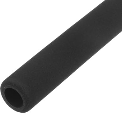 M METERXITY Tubo de Aislamiento de Espuma para Tuberías, 18mm ID 30mm OD 295mm L, Flexible Suave Aislante de Espuma para Soporte de Agarre de Mango/Soporte de Guitarra/Racks de Techo [Negro]