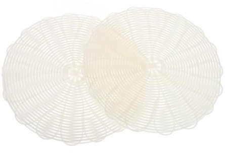 FELTECHELECTR 2piezas Alfombrillas De Vapor Reutilizables Para Freidora De Aire Esteras De Vapor De Alimenticio Forros Antideslizantes Para Dim Sum Accesorios De Cocina