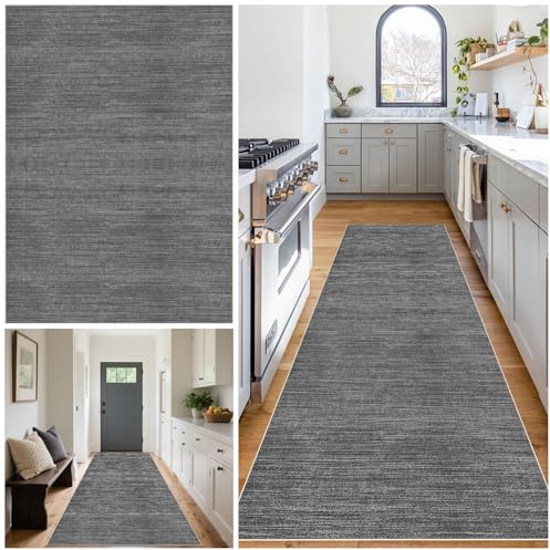 Tehocwiz Alfombras de Pasillo Alfombra Corredor Antideslizante Alfombra de Cocina Larga Alfombras de área Lavable Alfombra Comedor Pasillo para Pasillo Cocina Lavandería Habitación 40 x 60 cm