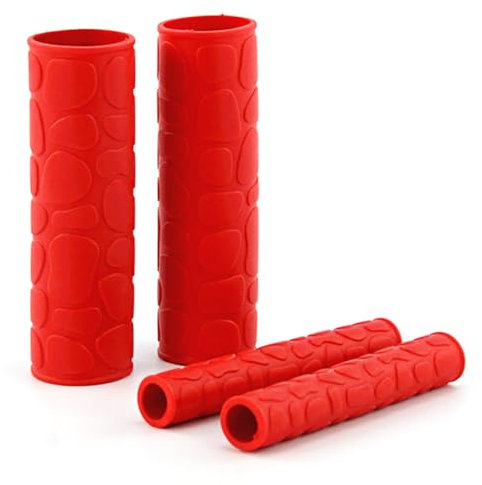 aqxreight Motorcycle Modification Accessories Handlebar Rubber Horn Cover Electric Vehicle Power Assisted Bicke Handlebar Cover Motorcycle Handle Grips (B)