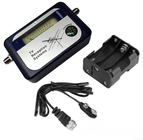 DVB-T Digital TV Antenna Signal Meter with Buzzer for Precise Ground Signal Measurement 170-860MHz Frequency Range Portable Industrial Tool