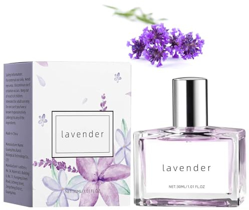 Profumo di lavanda e spray per il corpo, profumo di lavanda a lunga durata, per donne, lenitivo spray alla lavanda per corpo e cuscino, profumo rilassante per notte e vita quotidiana, regolazione