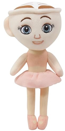 KxrTpx Italian Brainrot Plushies, Ballerina Cappuccino Stuffed Animal, Brain Rot Toys for Kids and Adults, Soft Plush for Imaginative Play and Collecting, 24cm