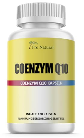 Coenzym Q10 100 mg - 120 vegetarische Kapseln Pro Natural