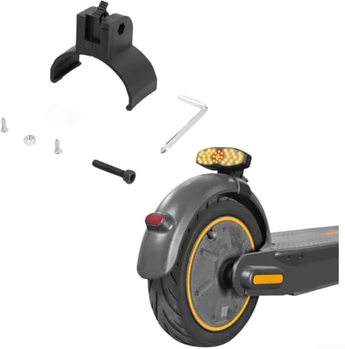 Supporto per parafango, montaggio posteriore in ABS, ricambio 11 x 11 x 4 cm, 50 g per xiaomi M365/Pro, per scooter elettrici Ninebot MAX (per max g30)