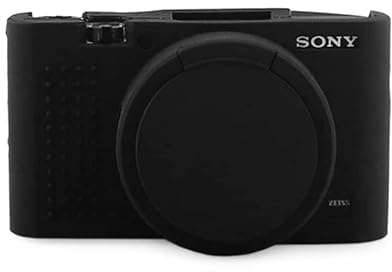 kinokoo Silikon-Schutzhülle für Sony DSC-RX100M2/M3/M4/M5/M6 RX100 II/RX100 III/RX100 IV/RX100 V/RX100 VI (schwarz)
