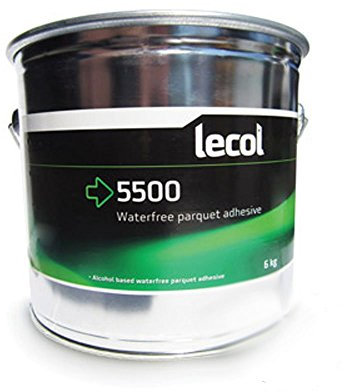 Lecol 5500 Wooden Flooring Adhesive for New & Reclaimed Parquet & Wood Block 6kg
