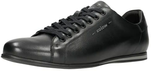 WOJAS - Zapatillas para hombre | Minimalista | Estilo clásico | Cuero liso | Muy práctico y fiable