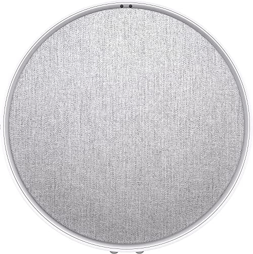 Defunc Haut-Parleur Intelligent Multiroom Home 100W - Enceinte Bluetooth 5.0 Compatible avec Alexa et Airplay2, Son Puissant et de Haute Qualité, Support Mural ou de Sol, Blanc
