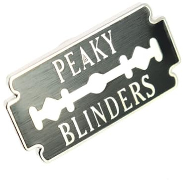 Clj Charles Le Jeune Peaky Blinders Razor Blade Pin - Black, One Size
