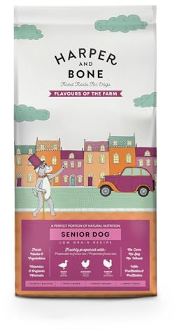 Harper & Bone Senior Dog - Flavours of The Farm - Anatra, Pollo e Tacchino (12 kg)