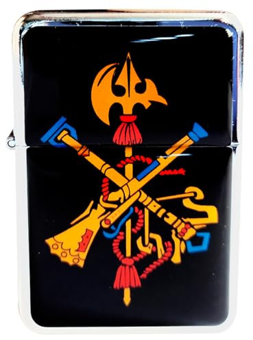 Mechero de Gasolina Decorado con el Logotipo Legión Española