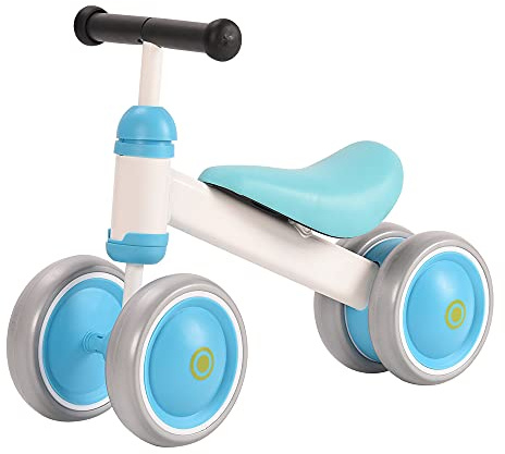 Kedia Draisienne Enfants Vélo Bébé sans Pédales Équilibre Vélo pour Enfants Tricycle Enfant Évolutif pour 10-24 Mois (Bleu)