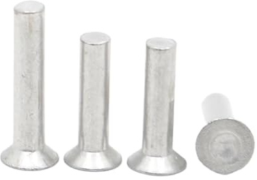 Ribattini a testa svasata M2 M2.5 M3 M4 M5 M6 M8 Ribattino solido in alluminio GB869 (Size : M3 50pcs, Color : 16mm)