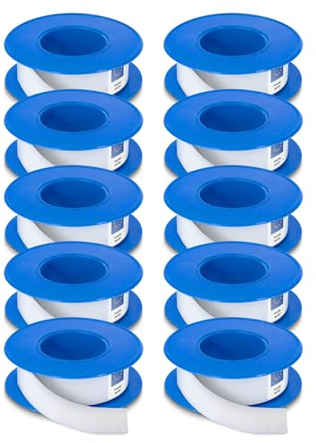 blizz-z Profi Teflonband - Länge: 12 m, Breite: 12 mm - 1 Set: 10 Rollen
