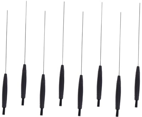 CIYODO Set de Brosses de Nettoyage pour Prothèses Auditives Outil Multi-usage Léger pour Nettoyer Tubes et Orifices Aération Accessoires Portables pour Écouteurs et Amplificateurs