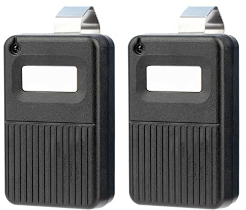 2X 1-Button Garage Door Remotes for Linear Delta 3 DT DNT00002A 310MHz