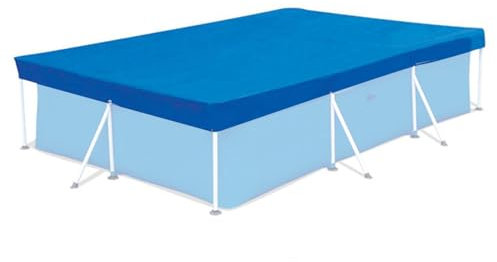 Rectangular Swimming Pool Cover Protector - Rainproof Dustproof Outdoor Cover Cloth, 300 * 200CM