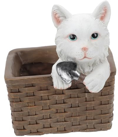 SEWOART Pot De Fleurs Résine pour Bureau Ornement De Jardin Forme De Dessin Animé Pot De Fleurs pour Maison