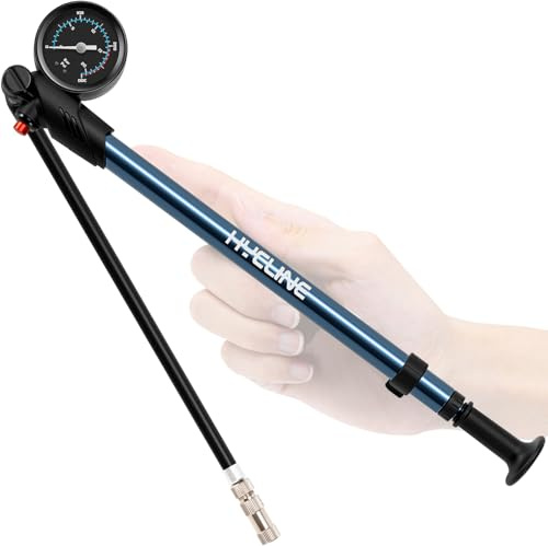 Hycline High Pressure Shock Pump 300 PSI Gauge for Fork Suspension