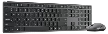 Lenovo 700 Modern - Combo Teclado y Ratón Multidispositivo (Ergonómico, Silencioso, Conectividad Bluetooth, 2.4 GHz, Fácil Cambio Entre 3 Dispositivos, Sensor Óptico) QWERTY Español