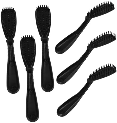 SMASOLO Set Da 6 Pennelli Per Tintura Chioma Professionali Pettine Per Colorazione e Evidenziazione, Realizzati in Pp Lavabili e Riutilizzabili, Per Salone e Uso Fai Da Te a Casa