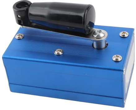 ViaGasaFamido Bärbar Nödgenerator, Handvevgenerator i Aluminiumlegering för Utomhusbruk, 3W Uteffekt, Perfekt för Fältoperationer och Nödsituationer