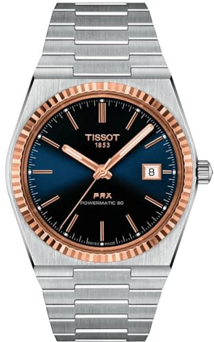 Tissot PRX Powermatic 80 men's watch 18Kt Rose Gold T931.407.41.041.00
