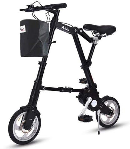 Kcolic 10 Zoll Klapprad, Leichtes Mini Klapprad Für Erwachsene, Reise Und Outdoor Fahrrad, Verstellbares Stadtfahrrad C,10inch