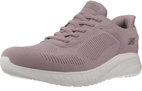 Skechers Slip-Ins: BOBS Sport Squad Chaos - Current Muse 117497-LAV, Women Sneakers,Sports Shoes, Purple, 37 EU