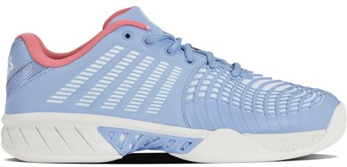 K-Swiss Zapatillas de Tenis para Mujer Express Light 3 HB, Open Air Bright White Strawberry Ice, 37.5 EU