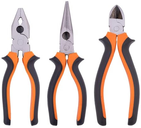 BOOMET Kombizange 175mm · Universalzange · verschiedene Ausführungen zur Auswahl · Zange für Greifen Halten Biegen und Schneiden · ergonomischer Griff