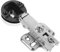 HOMSFOU Mini Rundkopf Hinge Dämpfung Hydraulik Puffer Scharniere Für Glasmöbel Weinschrank Vitrinenschrank Türbeschläge Vollabdeckung Geräuschlos Und Langlebig