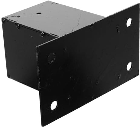 KONTONTY Base De Poteau De Clôture Base De Garde-corps De Terrasse Pour Garde-corps