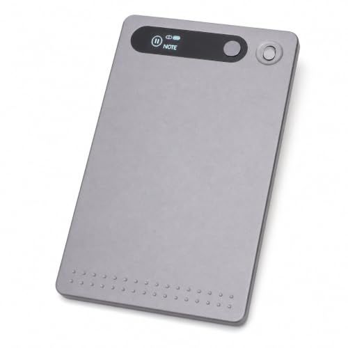 AI Voice Recorder, Note Röstinspelare med Transkribera Sammanfattar, Stöd 23 Språk, 64 GB Minne, Ljudinspelare för Föreläsning, Möte, Samtal, Intervju, Internationell Utbyte