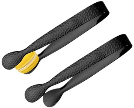 Tenazas Para Azúcar,2 Piezas Utensilio De Acero Inoxidable Para Agarrar Azúcar,Pinzas Para Aperitivos - Para Gelatinas Malvaviscos Hogar Bartender Restaurante Hotel Mesa De Comedor Buffet