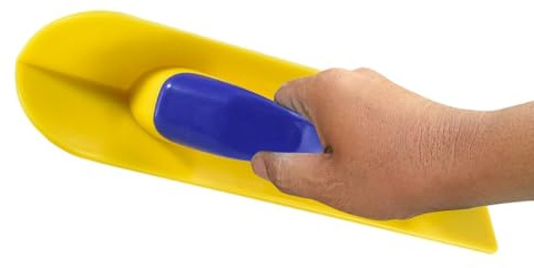 Cazzuola angolare – Spatola temperata, pannello flessibile per intonacare le pareti, strumento per levigare gli angoli | Finitura durevole per muratura | Cazzuola leggera per cartongesso e