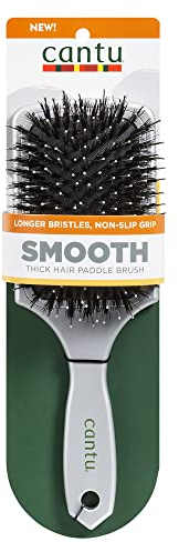 Cantu Brosse plate à poils longs pour cheveux épais