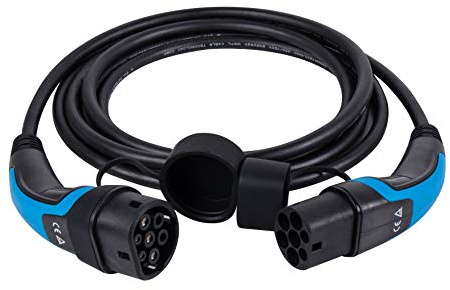 lighteu, DasVolt® EV/Electric Vehicle & Plug-in Hybrid Charging Cable | Type 2 to Type 2 | 16 Amp (3.6kW)/one Phase | 5M Home Charging Cable IP55