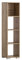 Schildmeyer Regal Carlos 153705, Eiche Landhaus Dekor, 36,3 x 33 x 142,7 cm