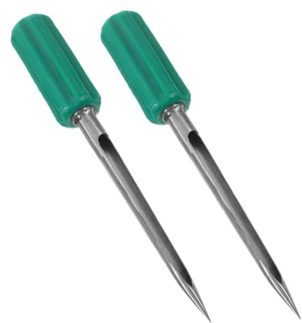 YARNOW 2 Pièces Aiguille d'échantillonnage de Poudre maïs échantillonneur de Grains de prélèvement de Sol échantillonneur de céréales pour l'extérieur échantillonneur de Riz