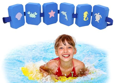 Krmoau Ceinture de natation pour enfants | Ceinture en mousse, aide à la natation pour la gymnastique aquatique et l'entraînement à la piscine