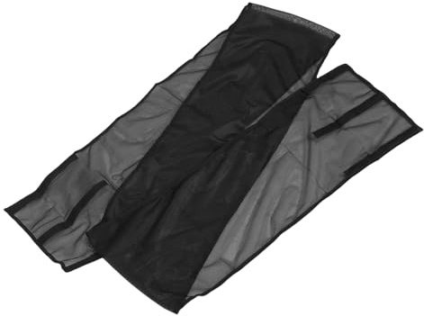 Generic Neta de Protección Solar de Cochecito, Diseño Ajustable 4 Páginas Cubierta de la Red de Cochecito Financialidad de Piel Suave para Excursiones Diarias (118 * 13 pulgadas)