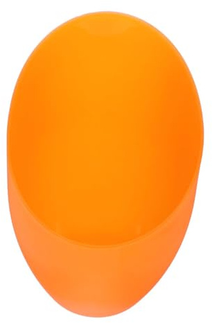 SOIMISS Pantalla Apertura Inclinada de Plástico Naranja Lámpara Techo y Fácil Instalación para Iluminación Cálida en Hogar y Hotel