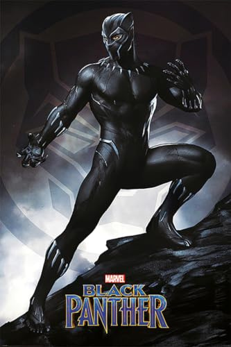 Close Up Poster Black Panther - Stance (61cm x 91,5cm)