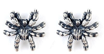 Cereoth Spinne Gotisch Ohrstecker 925 Sterling Silber Ohrringe Neutral Ohrschmuck Geschenk