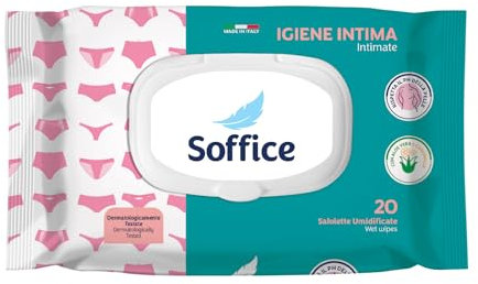 Higiene íntima: Toallitas húmedas - 20 uds. con Pop-Up, papel higiénico húmedo y toallitas desinfectantes