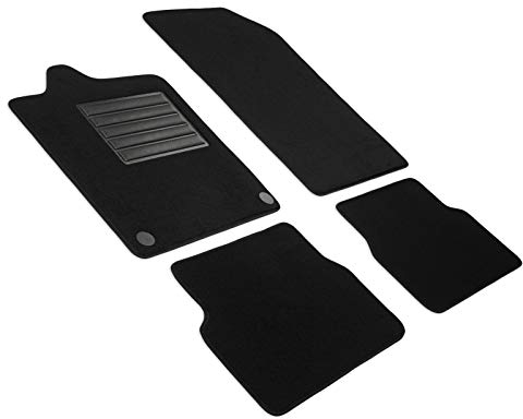 MTM SP-2968 Tapis sur Mesure en Velour pour Renault Laguna Grandtour III 07.2007>2015, black