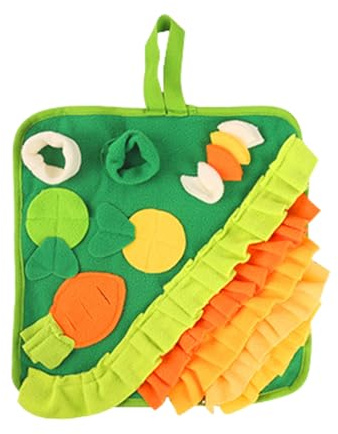 PLUSHCEWT Snuffle Mat for Dogs,Lick Mats for Dogs,Interactive Feeding Game for Boredom and Mental Stimulation,Snuffle Mat for Puppies Feeding Training for Medium Small Pets (Style-A)
