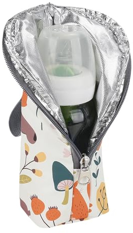 Borsa Termica Portatile Per Bottiglia - Porta Biberon Termico Borsa | Borsa Termica Per Riscaldare E Mantenere Alimenti - Borsa Portatile Impermeabile Con Custodia, Accessori Da Viaggio Per